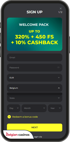 aanmelden bij betprimeiro casino