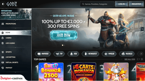 godz casinolobby
