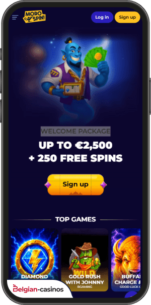 lobby van het morospin casino
