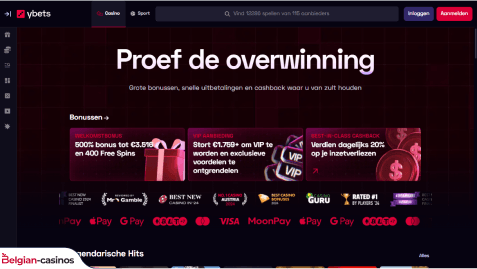 ybets casinolobby
