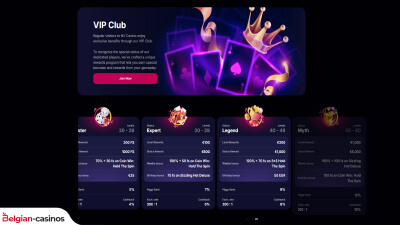 nv casino vip programma